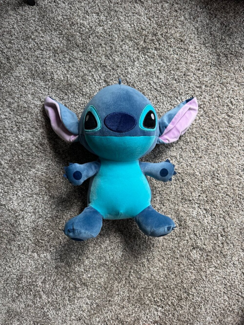 Disney Stitch Plush Stuffed Weighted Animal Toy  NWOT